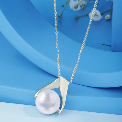 'Classic Grey' Pearl Pendent