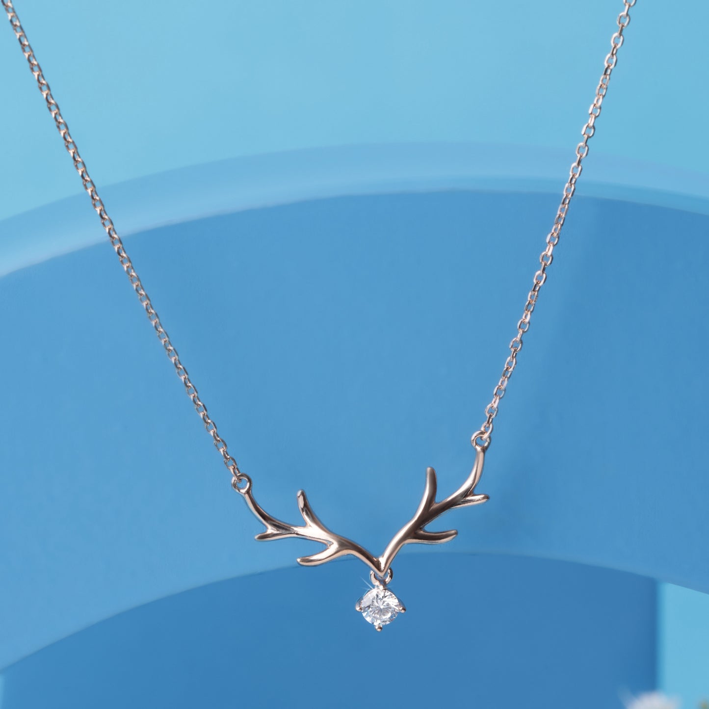 'Wild Rose Buck' Pendent