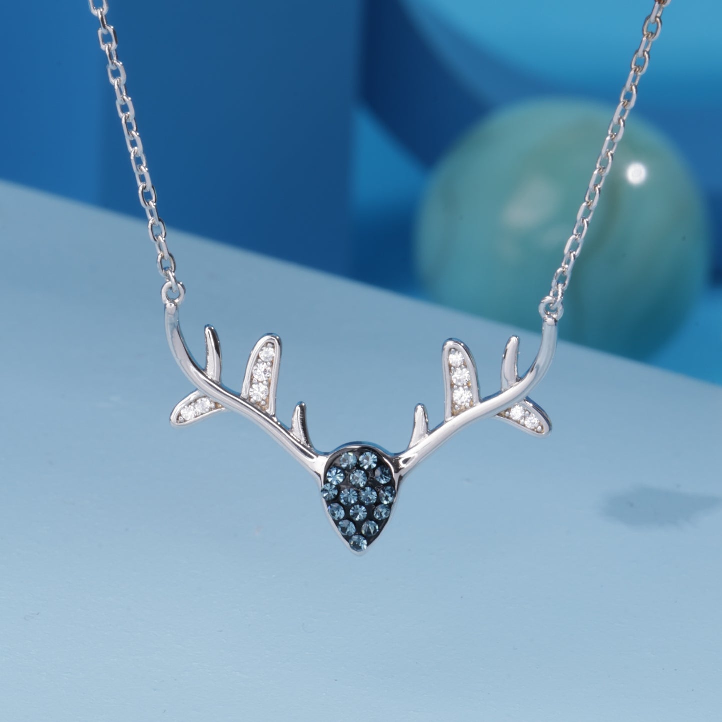 'Oh Deer' Silver Pendent