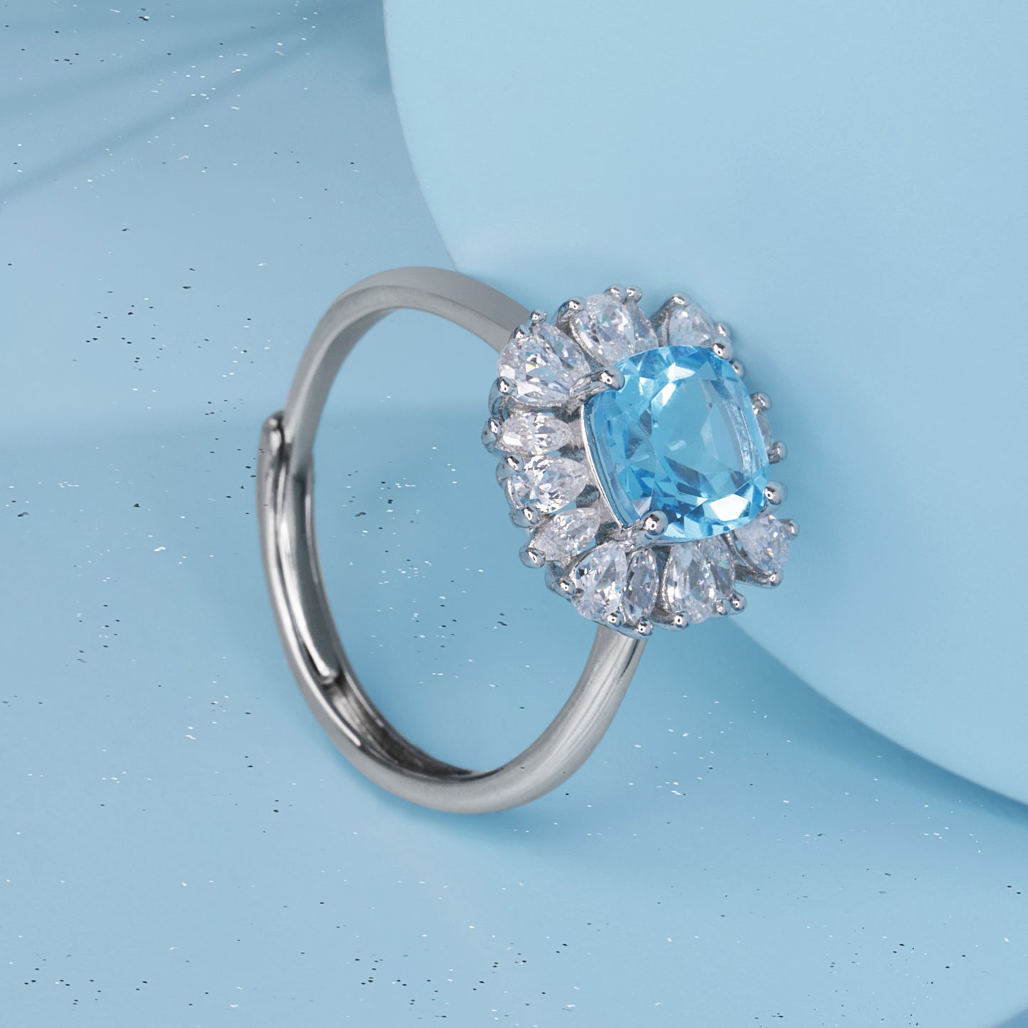 'Royal Azure' Blossom Ring