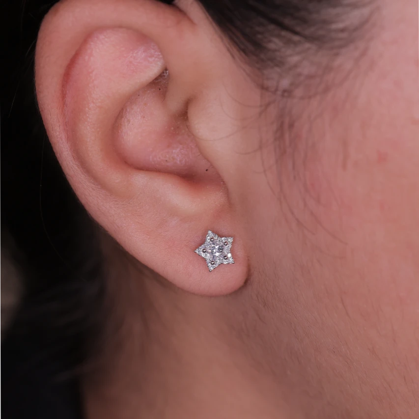 'Silver Star' Studs