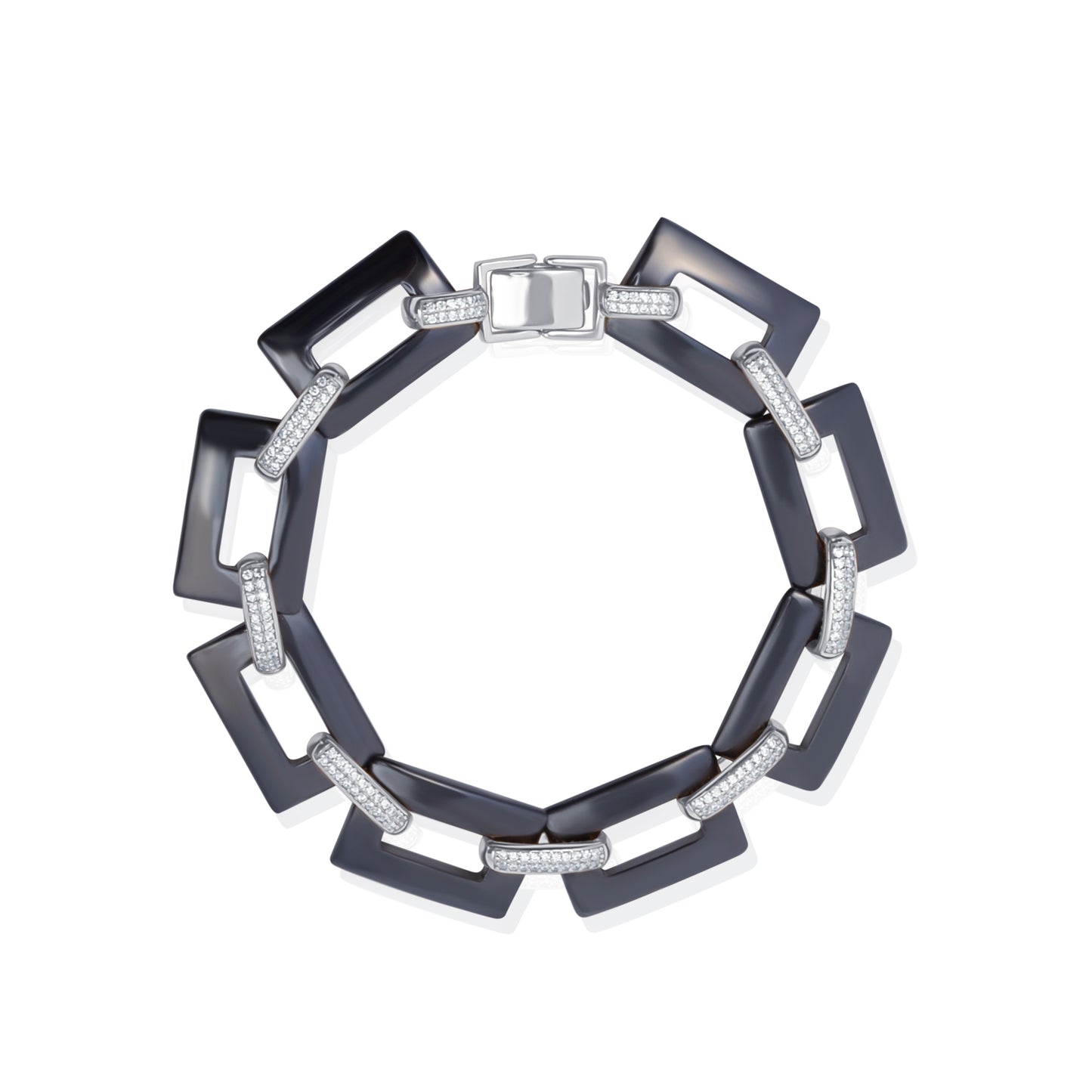 'Titan Forge' Silver Men Bracelet