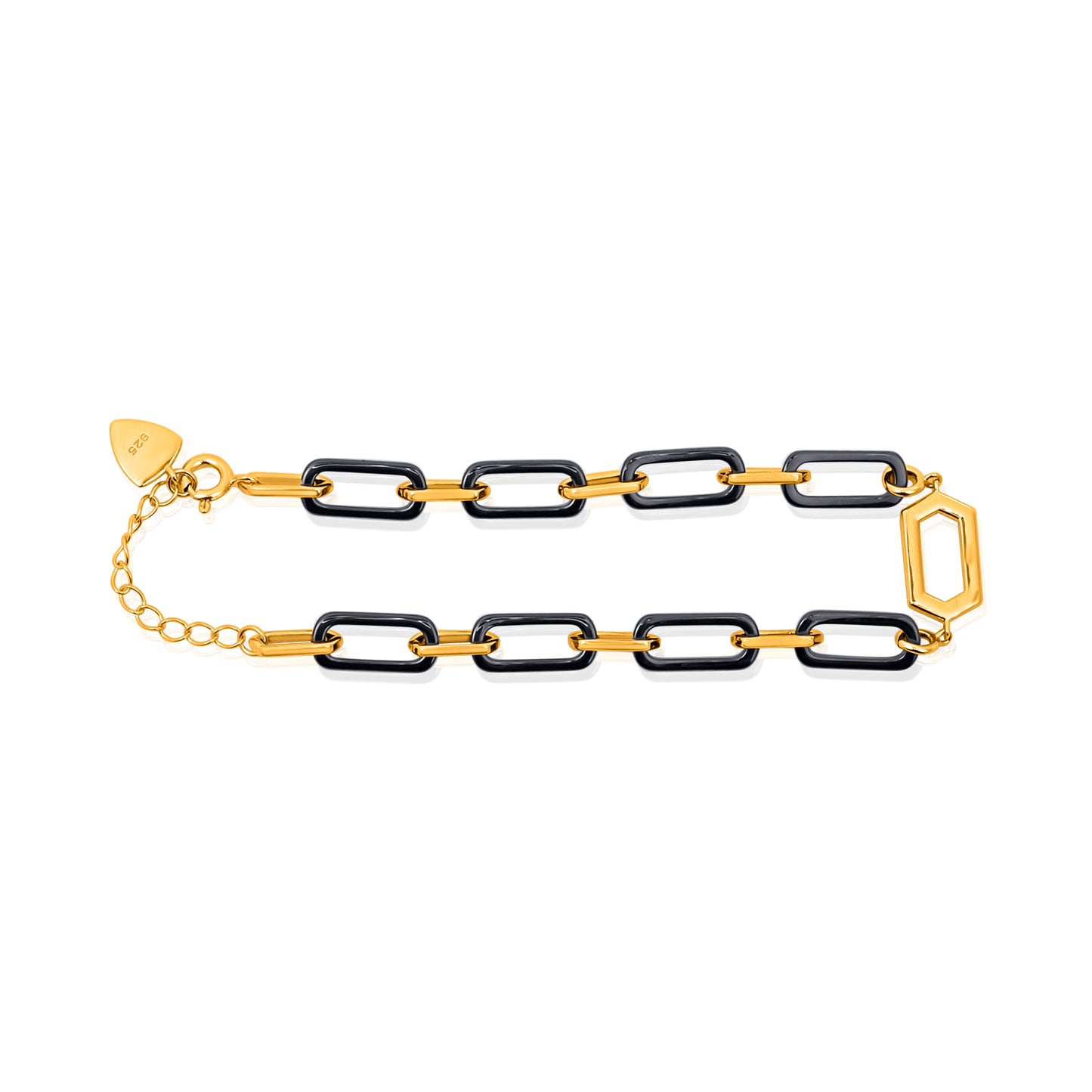 'Warrier Weave' Gold Plated Men Bracelet