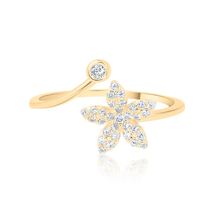 "Blooming Beauty" Golden Ring