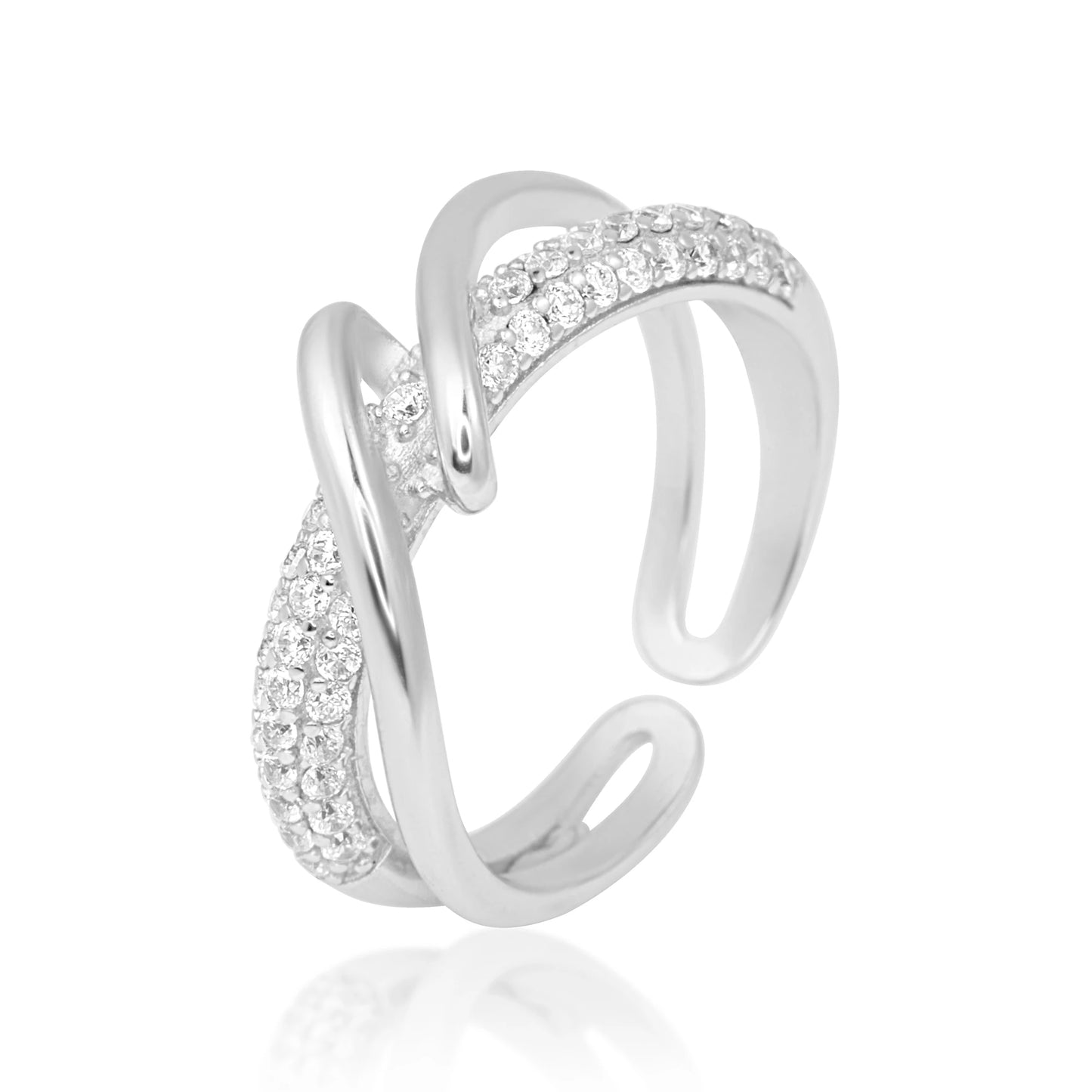 Vortex Beauty Silver Ring