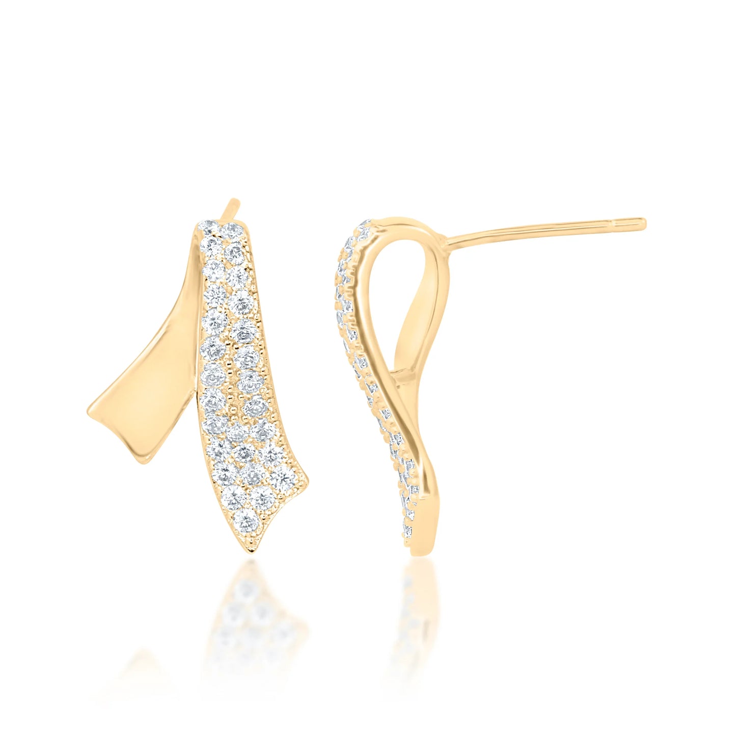 "Golden Cascade" Earrings