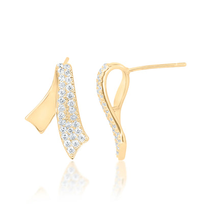 "Golden Cascade" Earrings