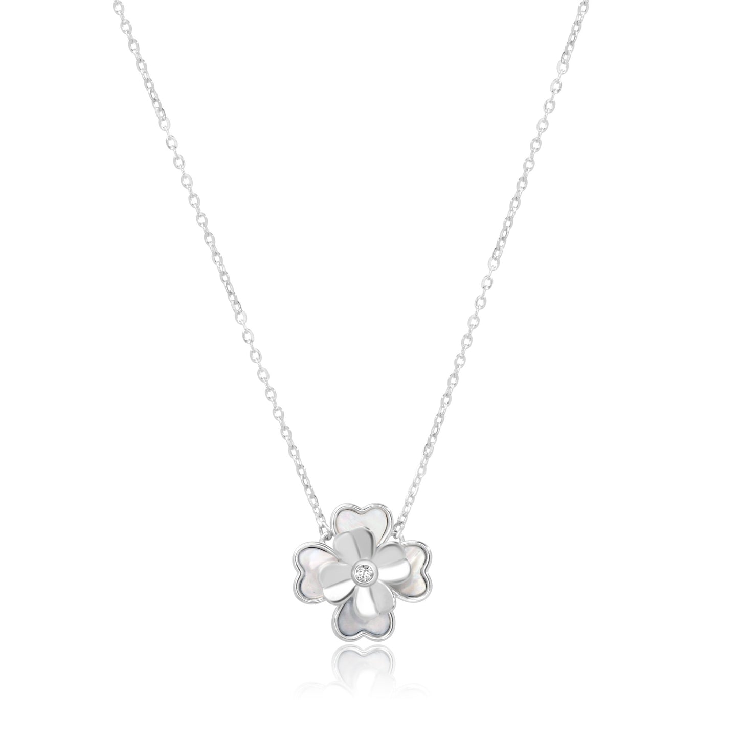 Petal Perfection Silver Pendant