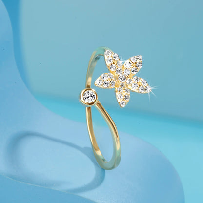 "Blooming Beauty" Golden Ring