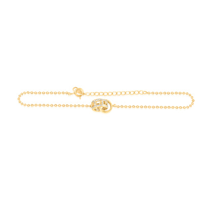 'Infinite Bond' Gold Plated Bracelet