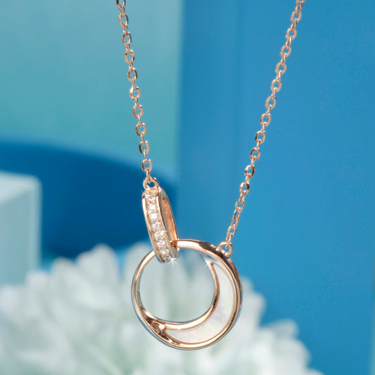 'Eternal Entwine' Rose Gold Pendant