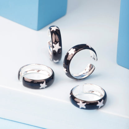 'Starry Night' Toe Rings