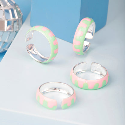 'Candy Tide' Toe Rings