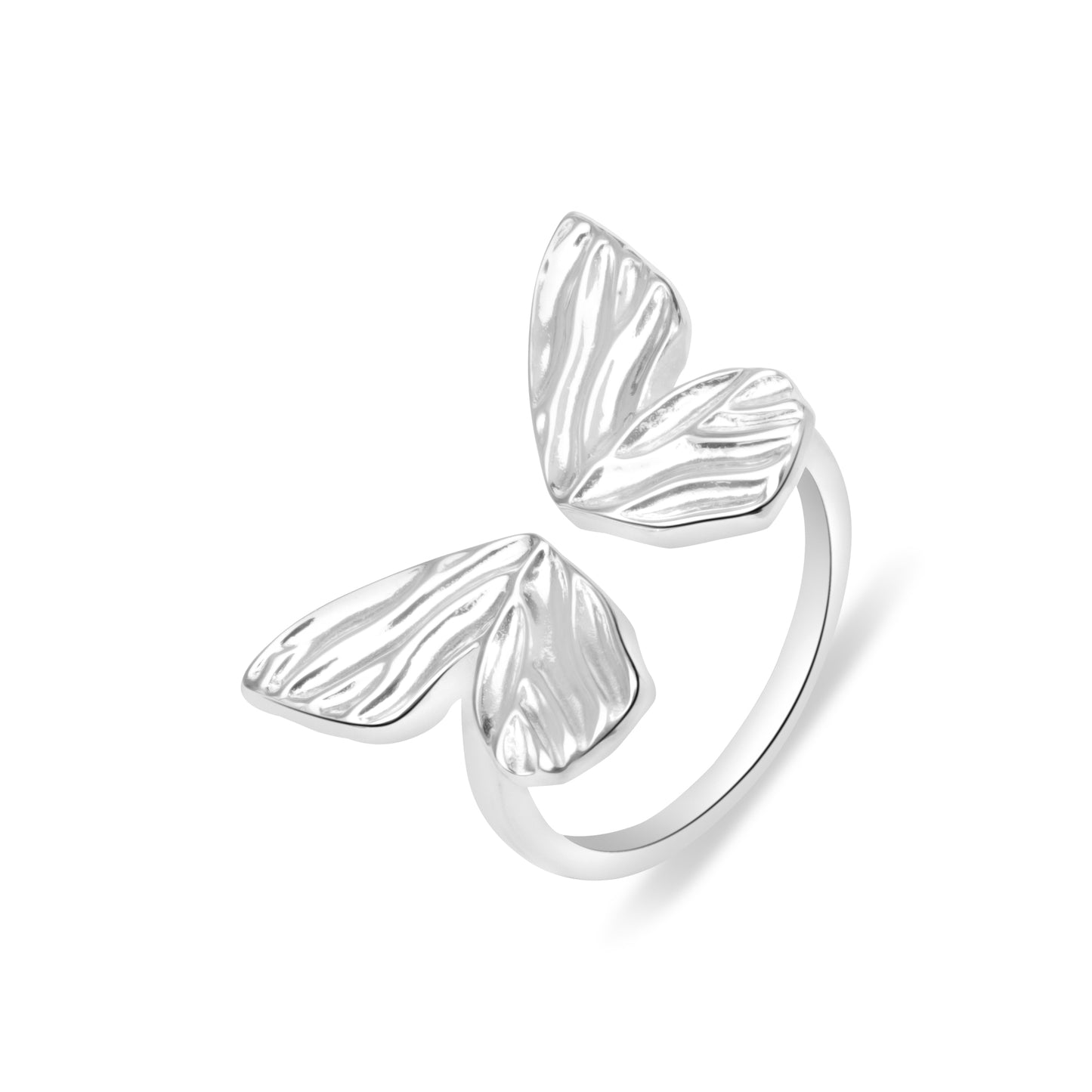 'Sterling Spirit' Vivid Fly Wings Ring