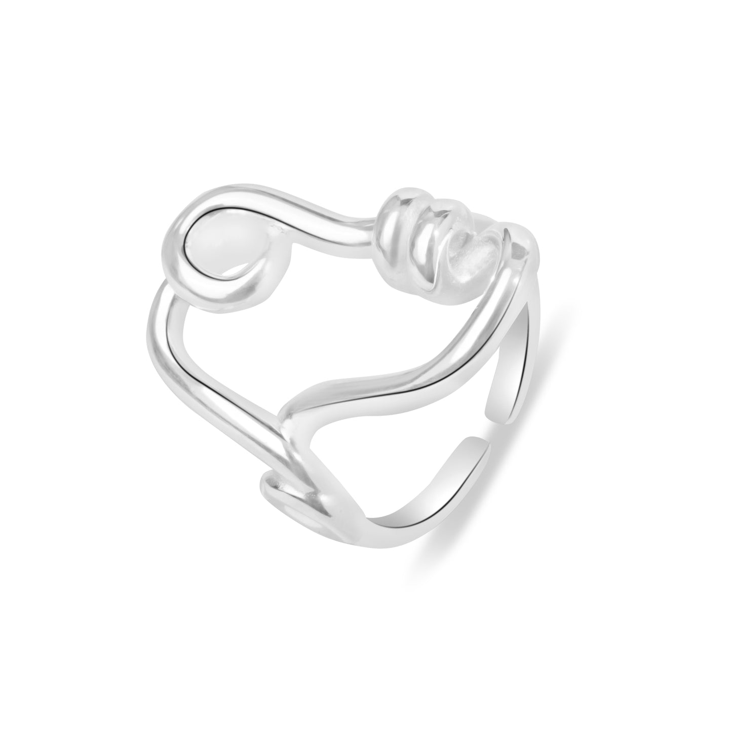 'Spiral Tragus' Cuff Ring