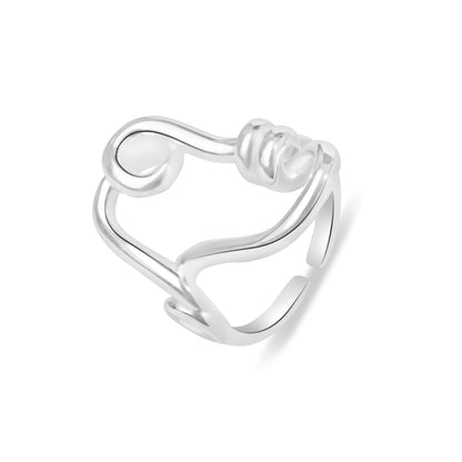 'Spiral Tragus' Cuff Ring