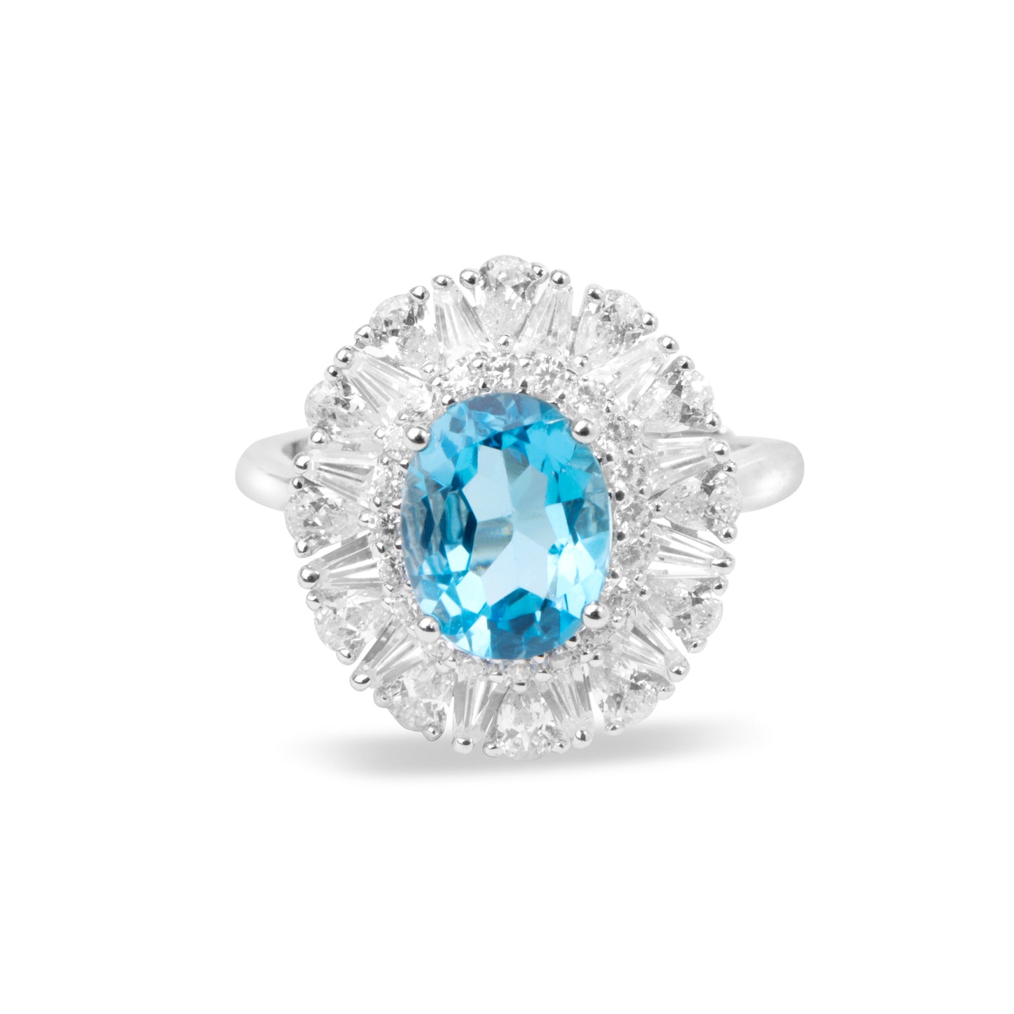 'Forget-Me-Not' Gem Ring