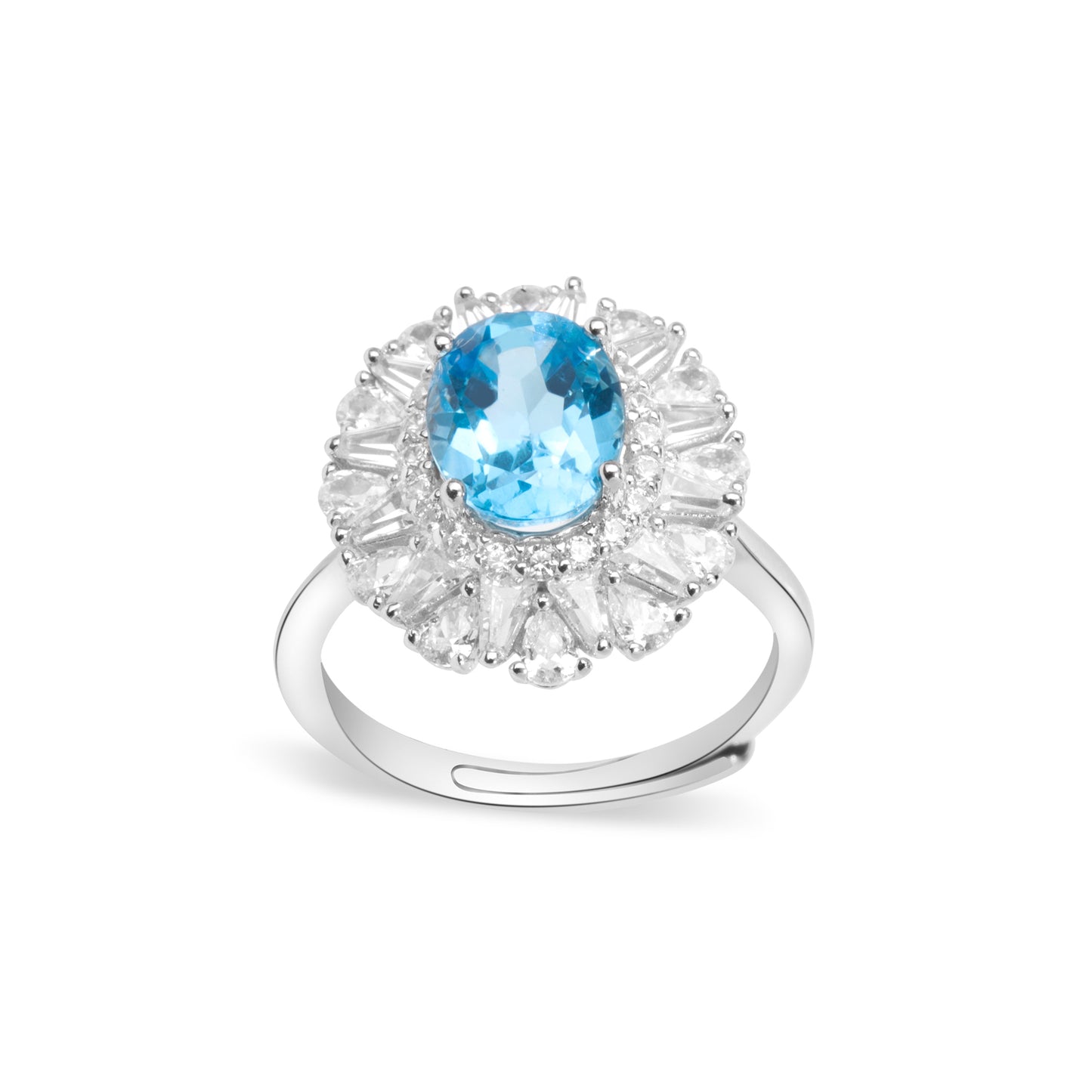 'Forget-Me-Not' Gem Ring