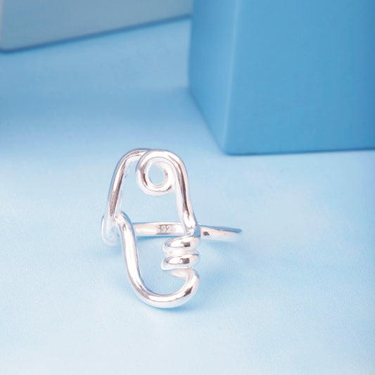 'Spiral Tragus' Cuff Ring