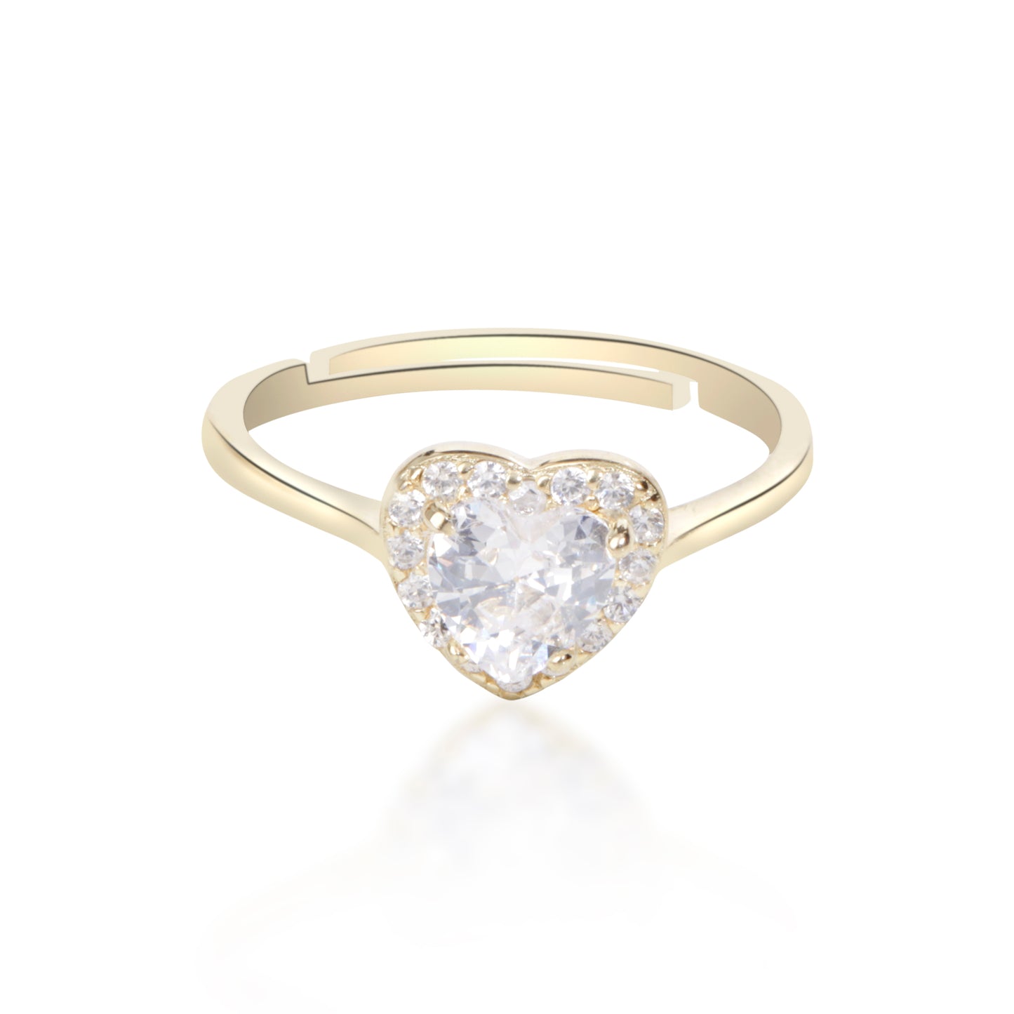 'Amore Eternity' Gold Plated Ring