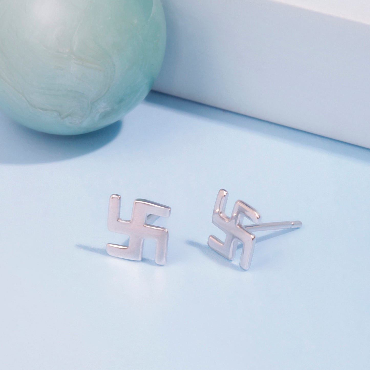 'Swastik Symbol' Earrings