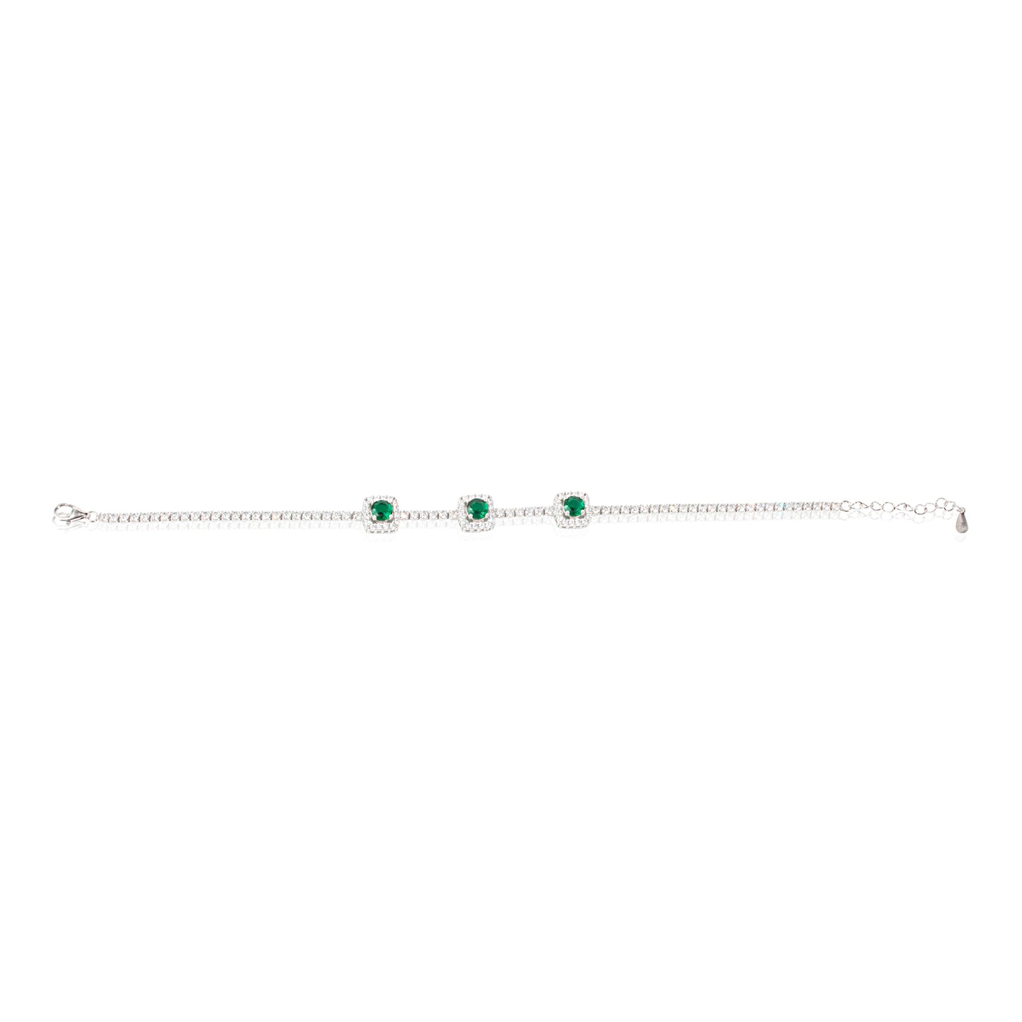 'Radiant Green' Trinket Gemstone Bracelet