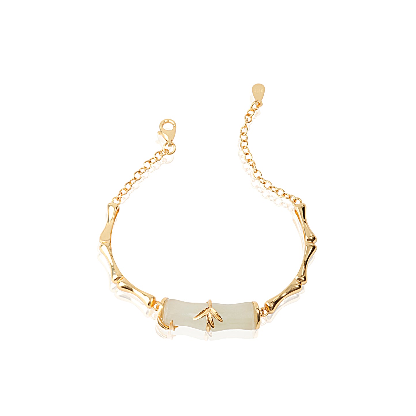 'Bamboo Spirit' Gold Plated Bracelet