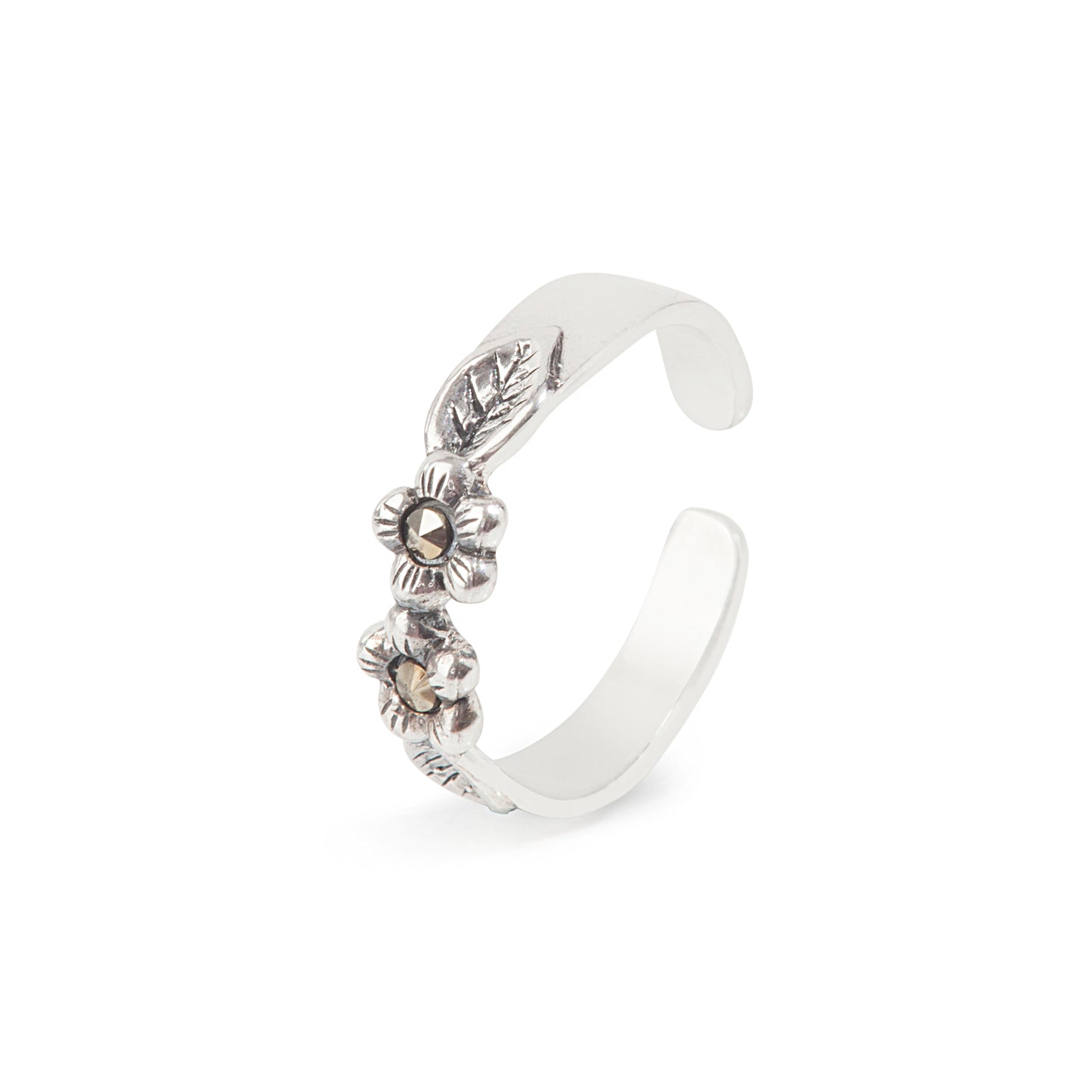 'Whispering Meadows Marcasite' Toe Rings