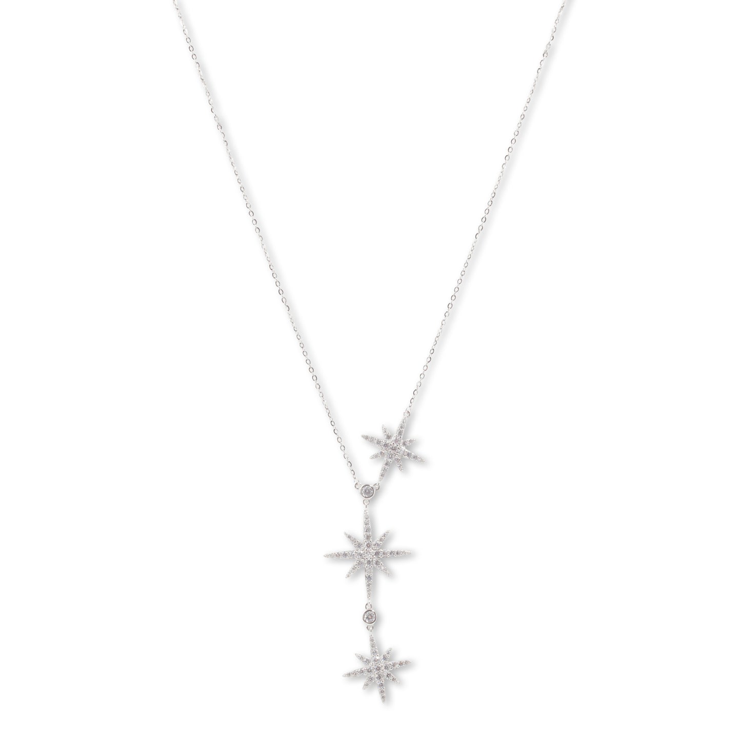 'Tri Star' Silver Pendent