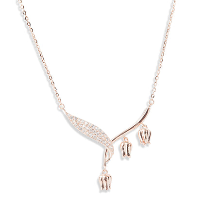 'Trinity' Rose Gold Pendent