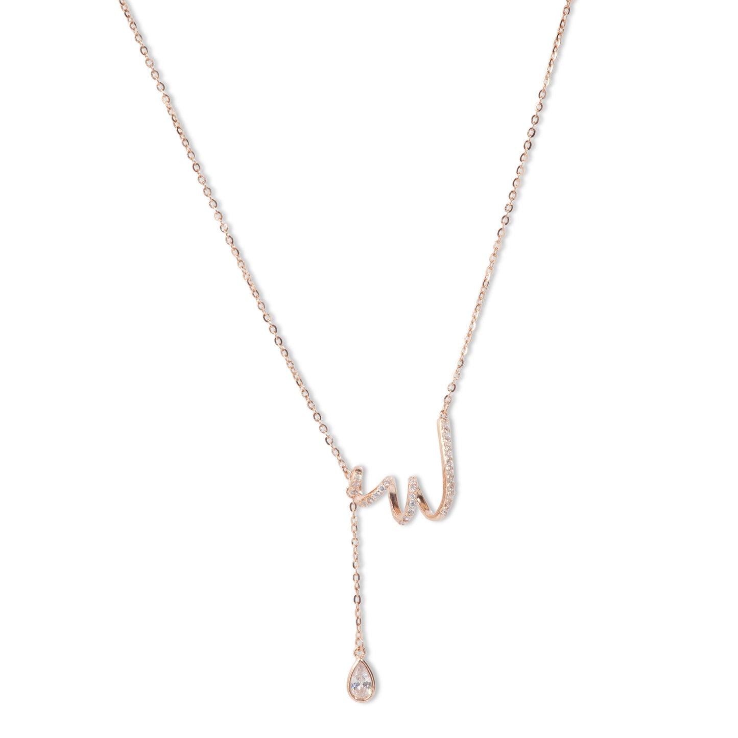 'Helix Rose' Gold Pendent