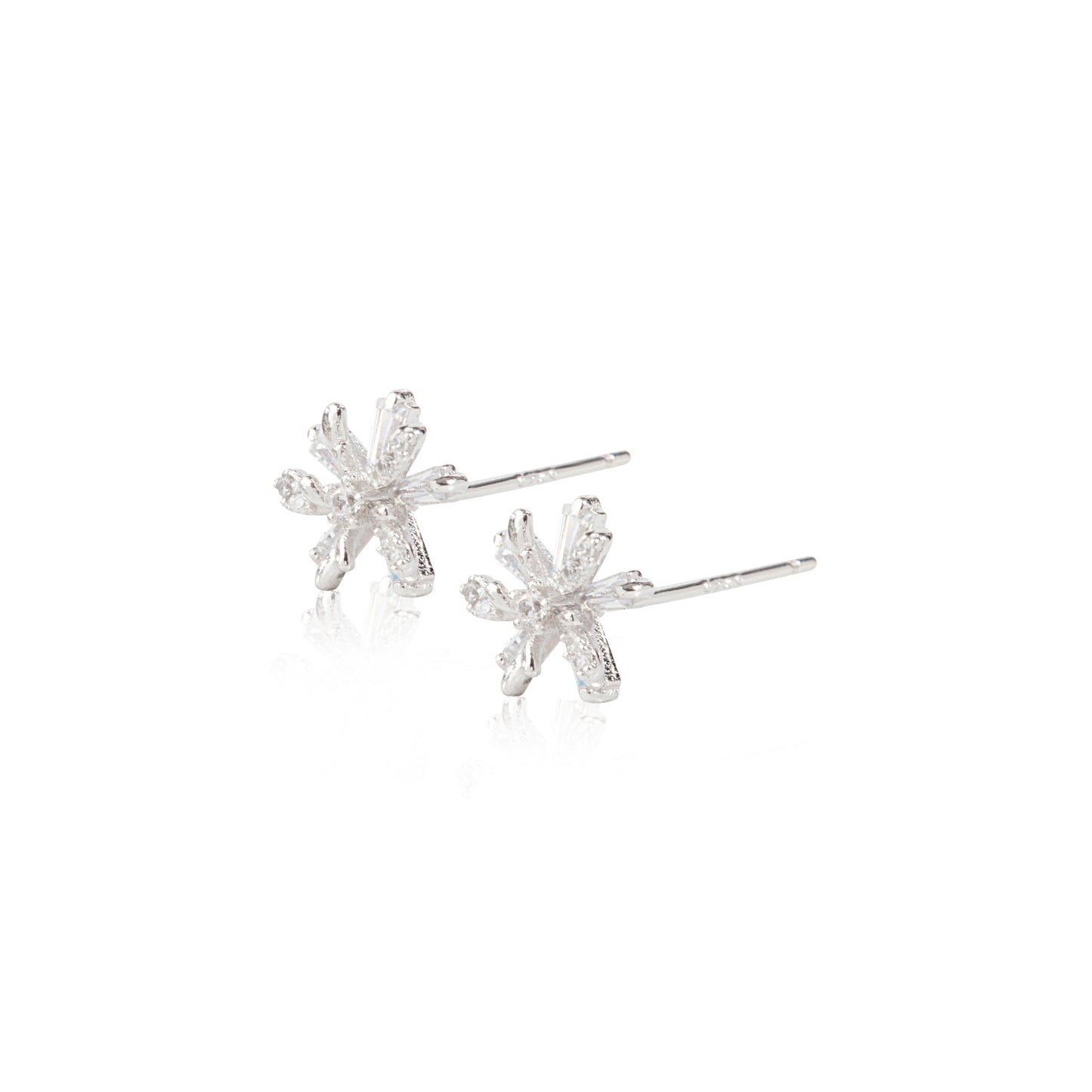 'Sparling' Silver Earrings