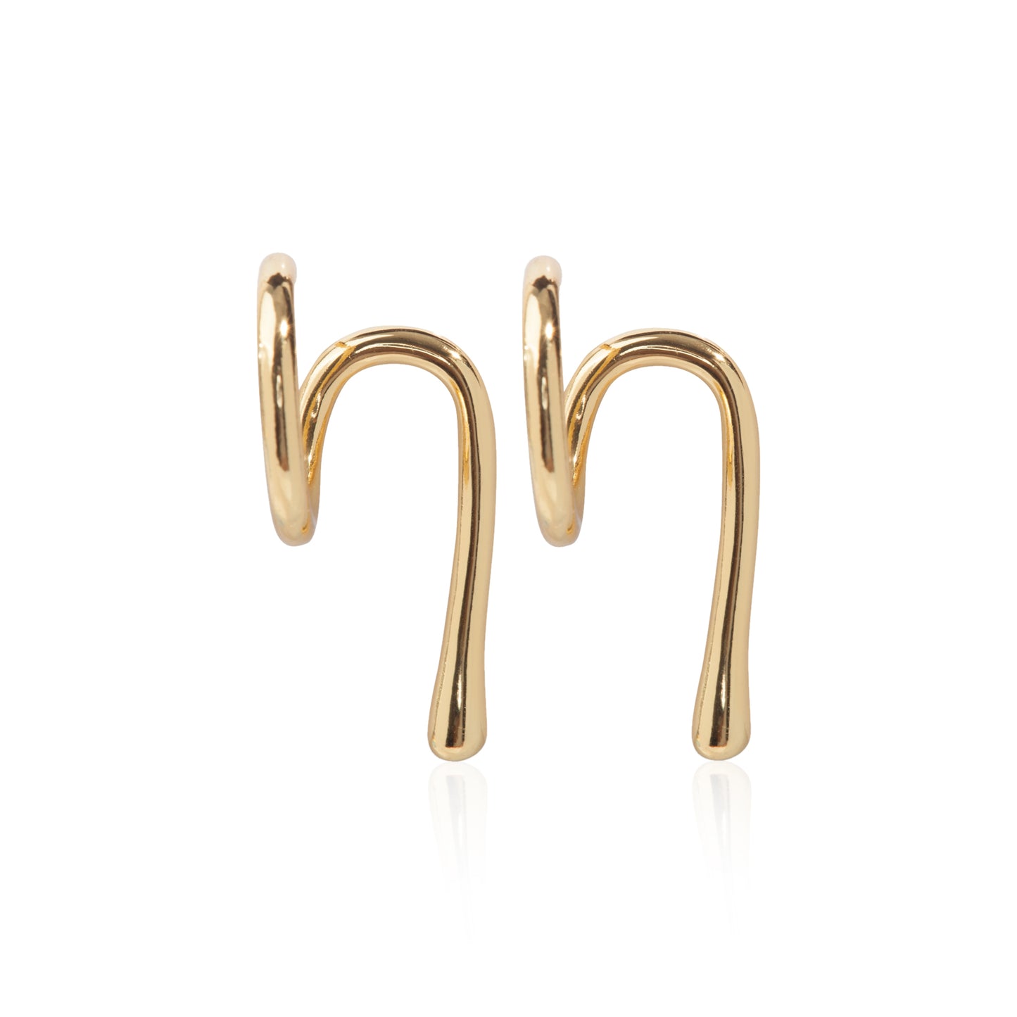 'Artistry' Gold Earrings