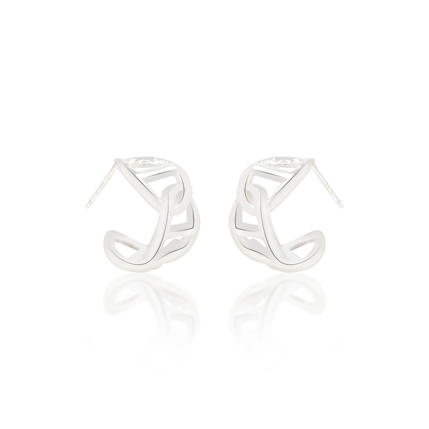 'DNA' Design Earrings