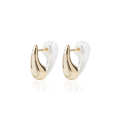 'Dawn to Dusk Two-Tone Teardrop' Earrings