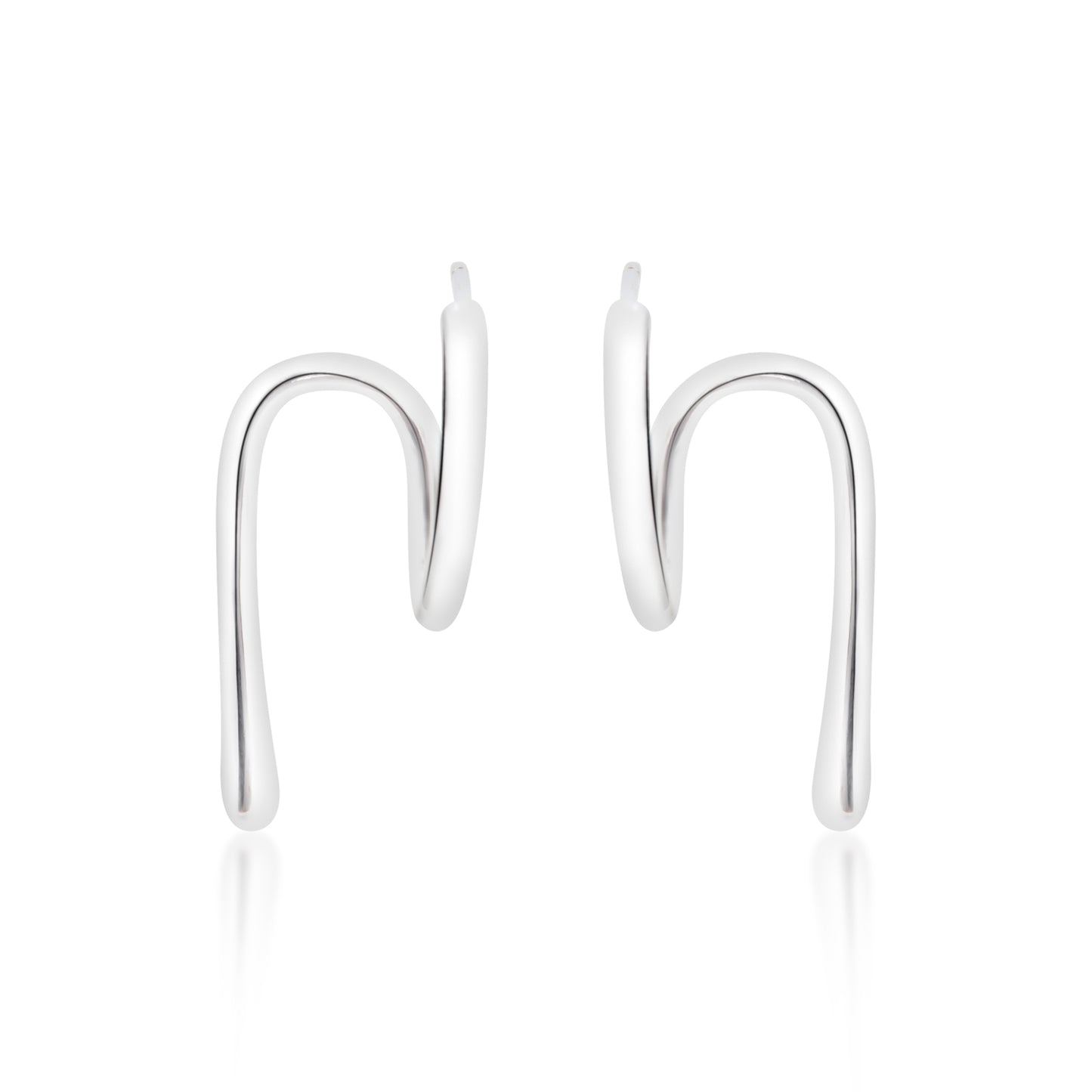 'Artistry' Silver Earrings