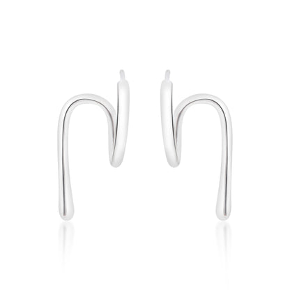 'Artistry' Silver Earrings